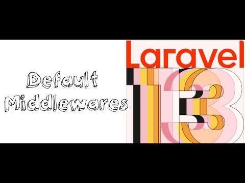Lesson 74 - Understanding Default Middleware in Laravel 13 | Core Architecture