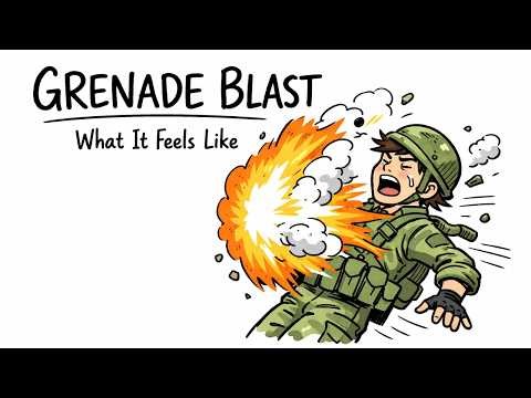 What a Grenade Blast Feels Like