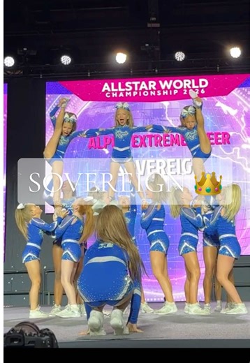 Youth Level 1 Elite - Sovereign 2025-2026 @Alpha Extreme Royals #ASW #allstarcheer #flyer #cheercompetition #cheermom