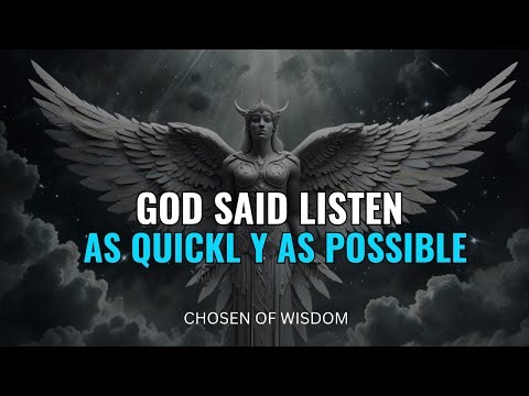 Chosen Ones, This Message Is Direct From God — Listen as soon as possible