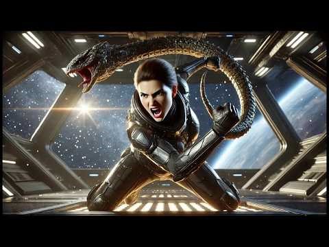 The Predator Shoved Her Aside — She Picked Him Up and Threw Him Off the Platform ｜ HFY ｜