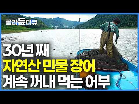 바다도 아니고 산골 호수인데 비싼 민물 장어가 줄줄줄 올라온다｜한국기행｜#골라듄다큐