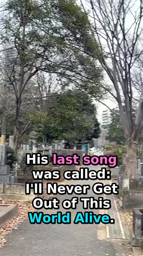 Hank Williams — I'll Never Get Out of This World Alive (Grave Story)