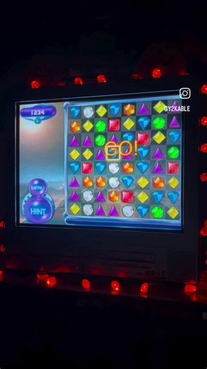 DirecTV Emulator Update — Bejeweled on Y2K CRT (2009 vibe)