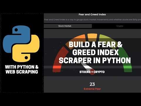 Build A Fear & Greed Index Scraper in Python Stocks + Crypto