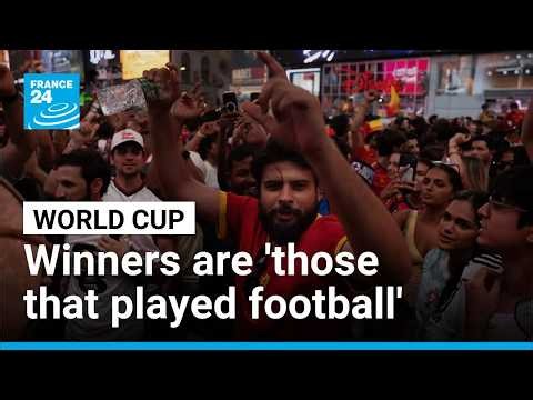 The winners are those 'that played football': Spanish fans celebrate World Cup win • FRANCE 24