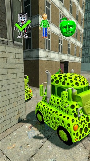Can We Let All Nextbots Into Big City Except Baldi, Sakadung Apple & Trypophobia Truck In GMod?