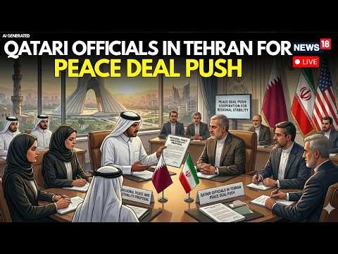 Gulf War LIVE: Qatari Officials in Tehran For Peace Deal Push Amid Escalating Global Tensions | N18G