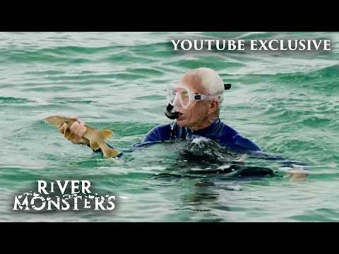 They Caught A Shark & Had To Remove The Hook With Bolt Cutters! | UNSEEN Footage | River Monsters