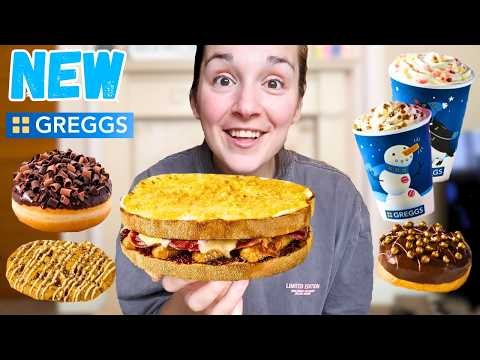 Trying Greggs BRAND NEW menu