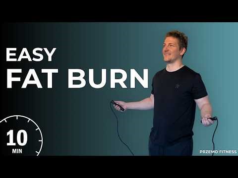 10 MIN Jump Rope Workout (Fat Burn) 🔥 | Beginner Friendly, No Equipment