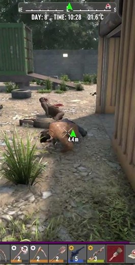 Sleep Paralysis Demoness - 7 Days to Die #shorts #7daystodie #funny