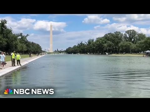 Trump claims proof of Reflecting Pool vandalism will be seen in court