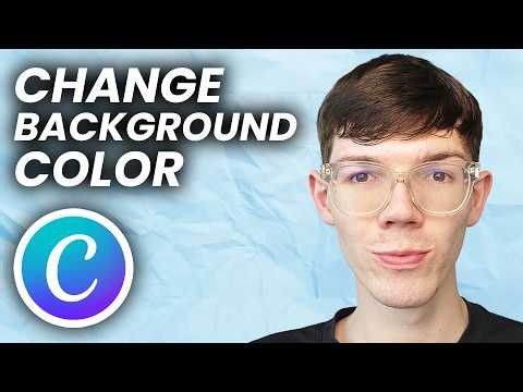 How To Change Background Color In Canva - Tutorial