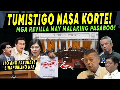 HALA! NAGLEAK nasa KORTE BUMALEKTAD na! MGA REVILLA SINAPUBLIKO na T0P SEKRET ni BBM B0Y1NG JONV1C?