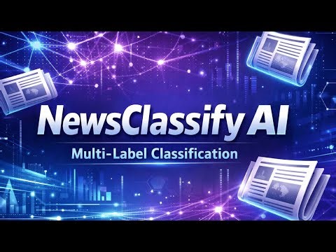 Project Demonstration : Multi label News Article Classification