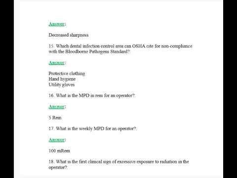 2026 HESI RAD Dental Assisting Guaranteed A+ Actual Questions and Answers, Complete 100%