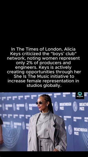 ALICIA KEYS EXPOSED! SHOCKING REASON ONLY 2% OF MUSIC PRODUCERS ARE WOMEN REVEALED!