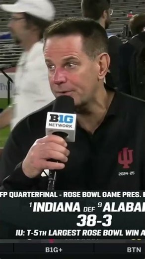 Curt Cignetti Reflects on Decisive Team Win Over Alabama | Indiana Football
