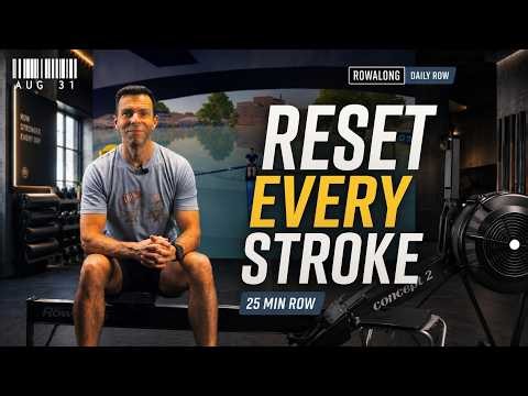 25 Minute Rowing Workout That Just Feels Good | Row Along With Me