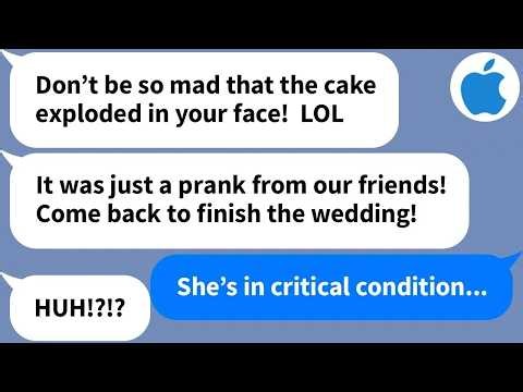 【Apple】Groom and Friends Blow Up My Wedding Cake as a ＂Prank＂ So I prank them back