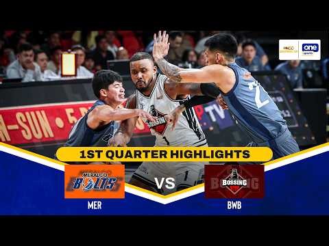 MERALCO vs BLACKWATER | 1ST QUARTER HIGHLIGHTS | PBA SEASON 50 GOVERNORS' CUP
