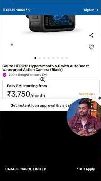 🎥 GoPro HERO 12 Black – Easy EMI & Key Features Explained