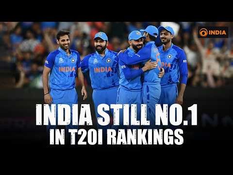 India Retains No.1 Spot in ICC T20 Rankings | England, Australia Follow