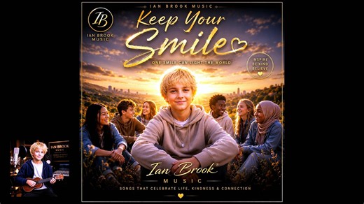 Keep Your Smile. 😊 New Release – Keep Your Smile 😊 G-Rated. Happy Pop. Ian Brook Music