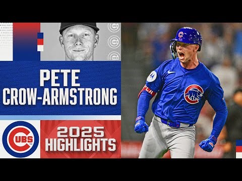 Pete Crow-Armstrong's BREAKOUT 2025 season with the Chicago Cubs! 🤩