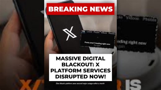 Just in: A massive digital blackout has crippled X, silencing timelines worldwide. Feeds display blank black screens as tens of thousands report total service failure and millions face an information vacuum. Engineers race to restore connectivity while users scramble for verification. Authorities and The President are monitoring as investigators probe whether this is an internal meltdown or a targeted cyberattack. The global town square remains eerily silent as confusion spreads. #breaking #tren