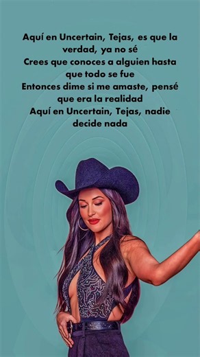 Kacey Musgraves, Intocable - Uncertain, TX (Spanish Version) [Lyrics]