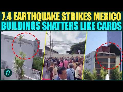 Mexico Earthquake: Massive 7.4 Earthquake ROCKS Mexico; Buildings SHAKE Violently, Tsunami Alert On
