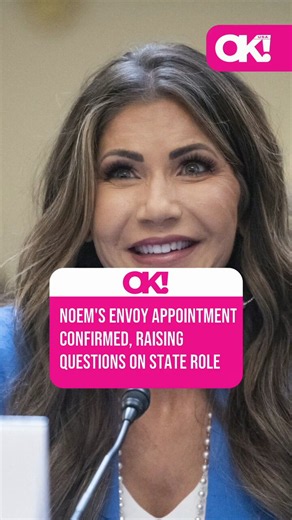 OK! Magazine USA on X: "Former Homeland Security Secretary Kristi Noem publicly shared a State Department statement confirming her special envoy appointment was limited to six months, raising fresh questions about her role in President Donald Trump's administration, OK! can reveal." / X