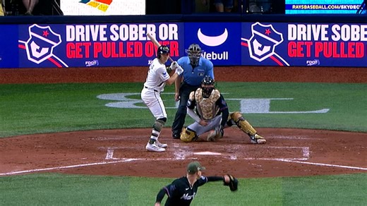 Taylor Walls' two-run double
