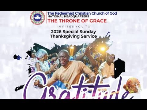 RCCG JANUARY 4th 2026 | THANKSGIVING SERVICE