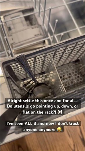 Dishwasher debate… which way is RIGHT?! 🍴🤯 #dishwasher #dad