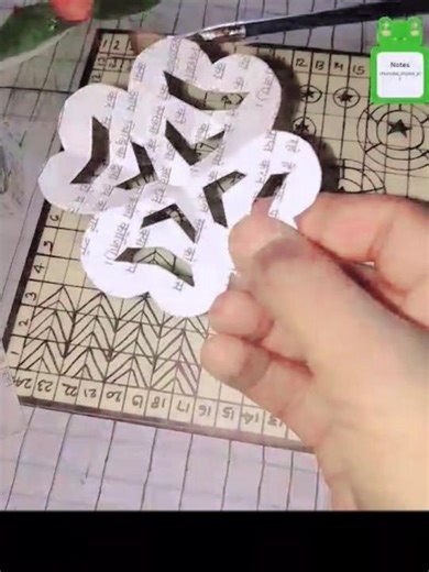 "DIY Paper Craft Tutorial: Creating Intricate Geometric DesignsTransforming Paper Art​#PaperCraft: .