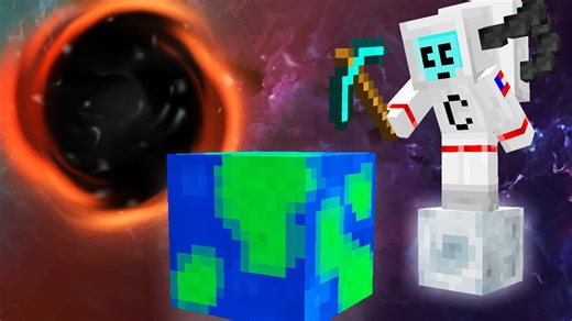 Minecraft but it’s only one space block