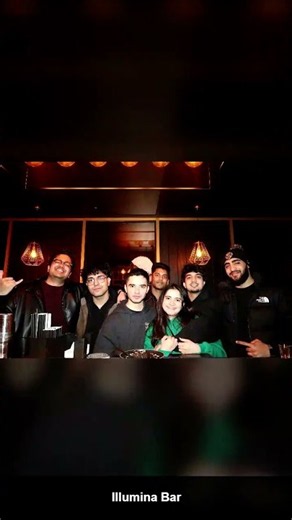 The gang’s all here🖤🔥 | Illumina Bar