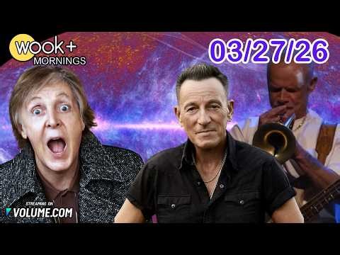 wook+mornings |PAUL MCCARTENY / BRUCE SPRINGSTEEN / moe. Go Punk / Festival Updates / + More