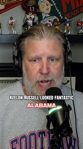 I still have concerns about the defense but how do you guard Keelon Russell? #alabama #collegefootball