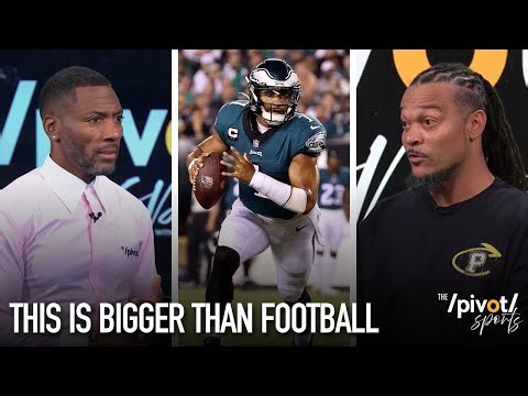 Ryan Clark shares what's weighing on him with Jalen Hurts health and stern message| Pivot Sports