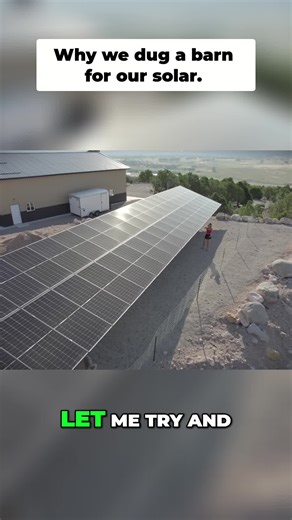 Building an Off-Grid Solar Barn with Ground Mount System