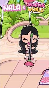 😳 MI HIJA Y SUS AMIGAS TUVIERON QUE LIMPIAR LA CASA 😡😨!*en AVATAR WORLD *NALA💞