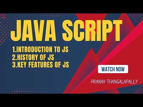 Java Script - Introduction to JS, History of JS, features | Lecture 1 | Complete Placement Course