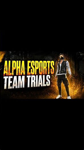 JOIN ALPHA E-SPORT TEAM EP-1 #freefire#esports