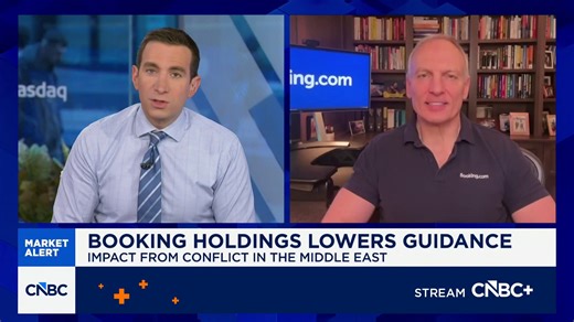 Booking Holdings CEO on Q1 results, impact of Middle East conflict and travel demand outlook