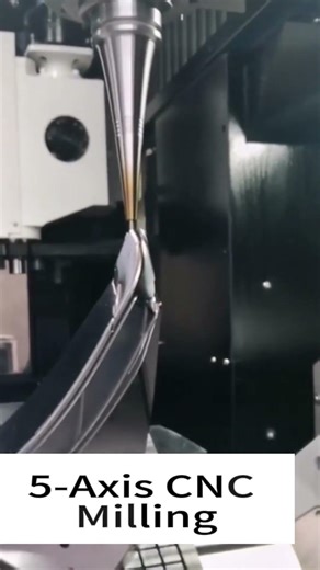 5 Axis CNC Milling in Action #cnc #5axismachining #machining #carbonfiber #manufacturing