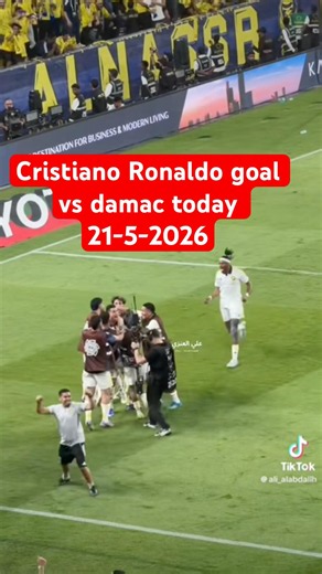 Cristiano Ronaldo goal vs damac today 21-5-2026